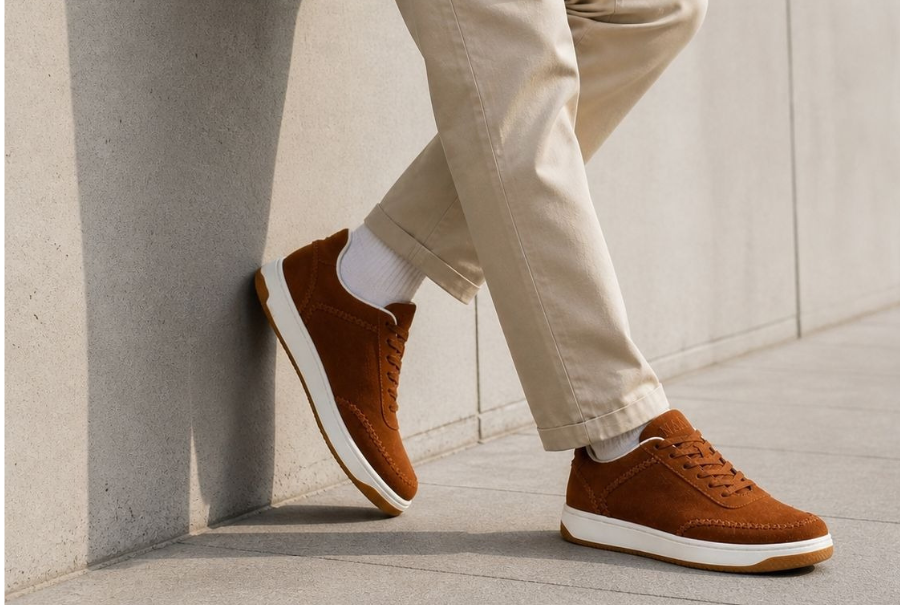 NAAW handcrafted Indian sneakers — brand imagery