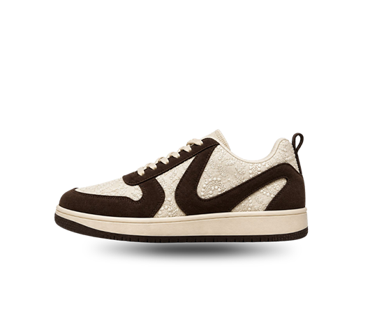 NAAW Zari Mocha Brown handcrafted Indian sneaker under 4000
