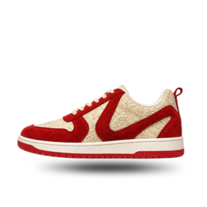 NAAW Zari Red handcrafted Indian sneaker under 4000